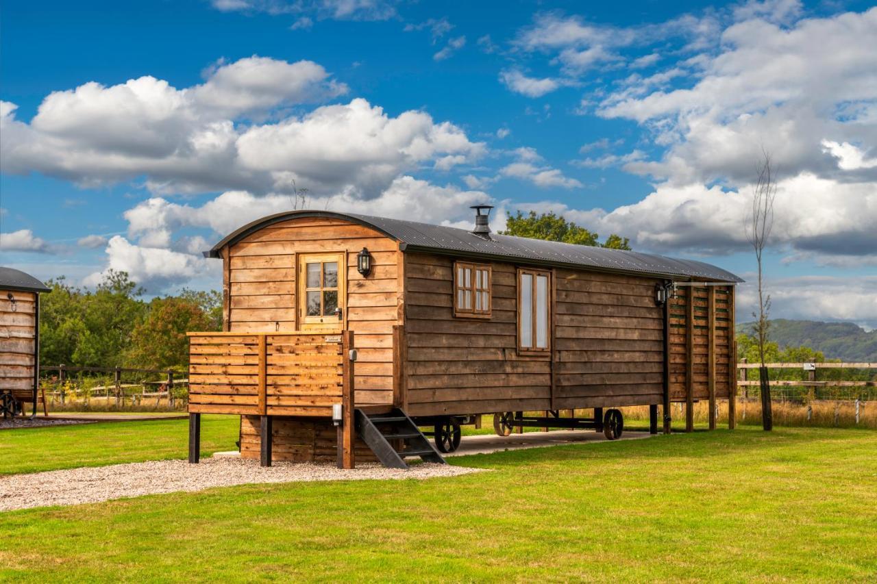 شقة Ashwood Shepherd Hut -Ockeridge Rural Retreats وورسيستير المظهر الخارجي الصورة