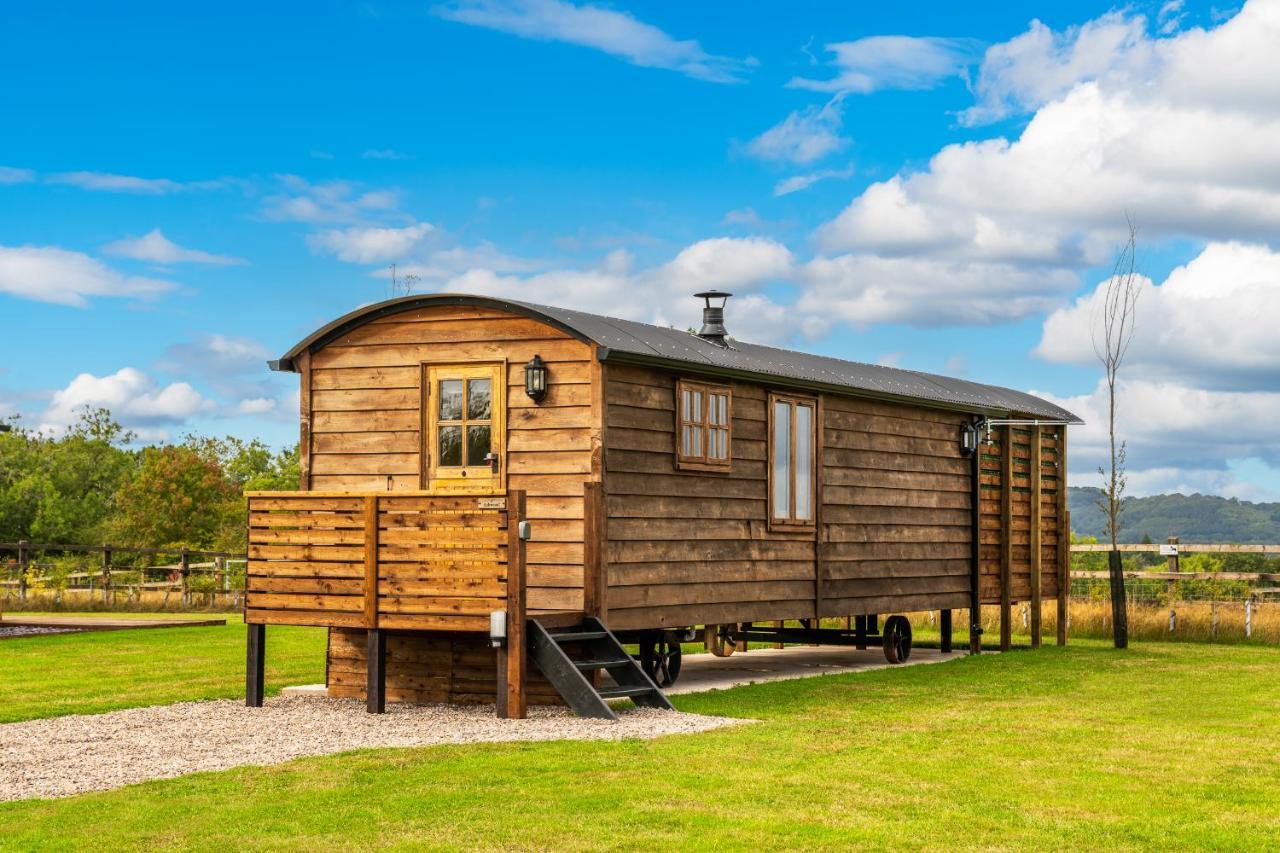 شقة Ashwood Shepherd Hut -Ockeridge Rural Retreats وورسيستير المظهر الخارجي الصورة